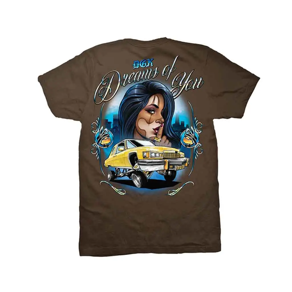 Dgk Suenos S/S Tee - Brown 1