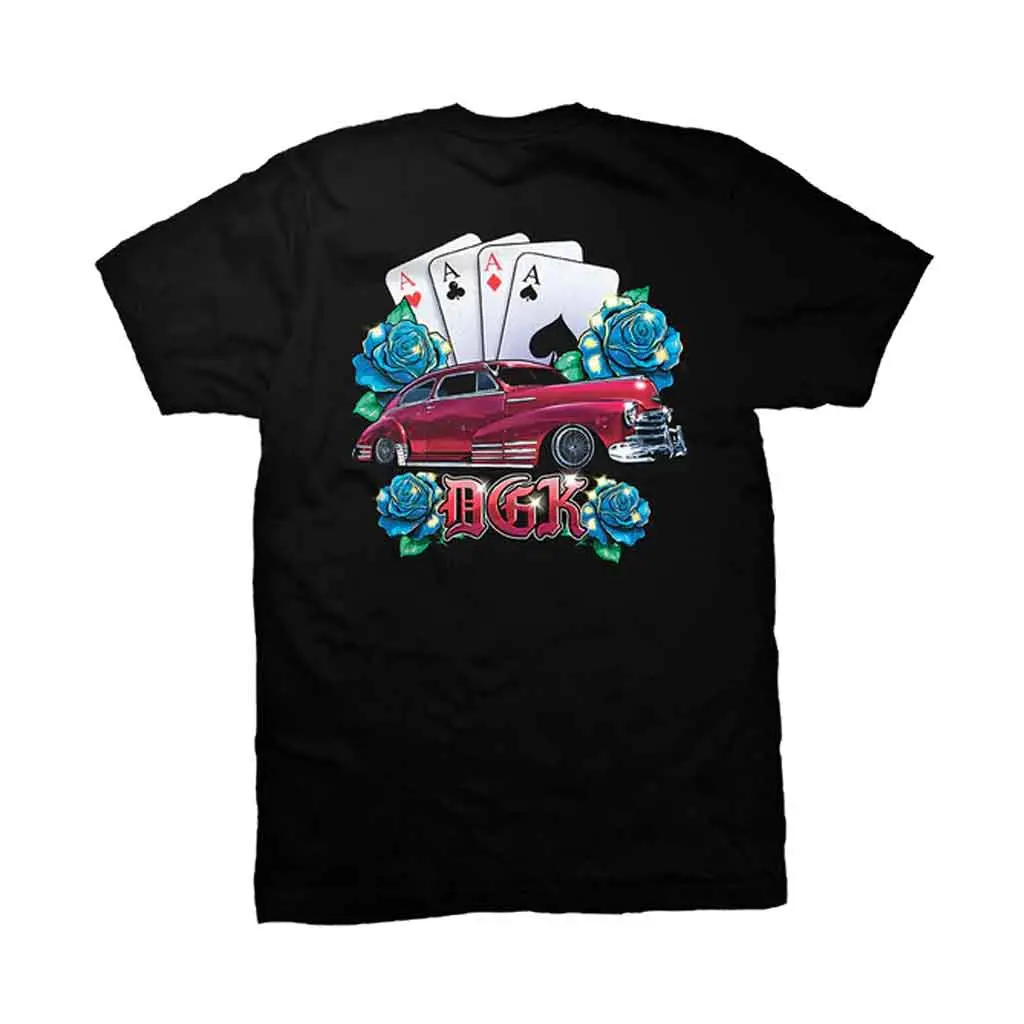 Dgk Aces S/S Tee - Black 1