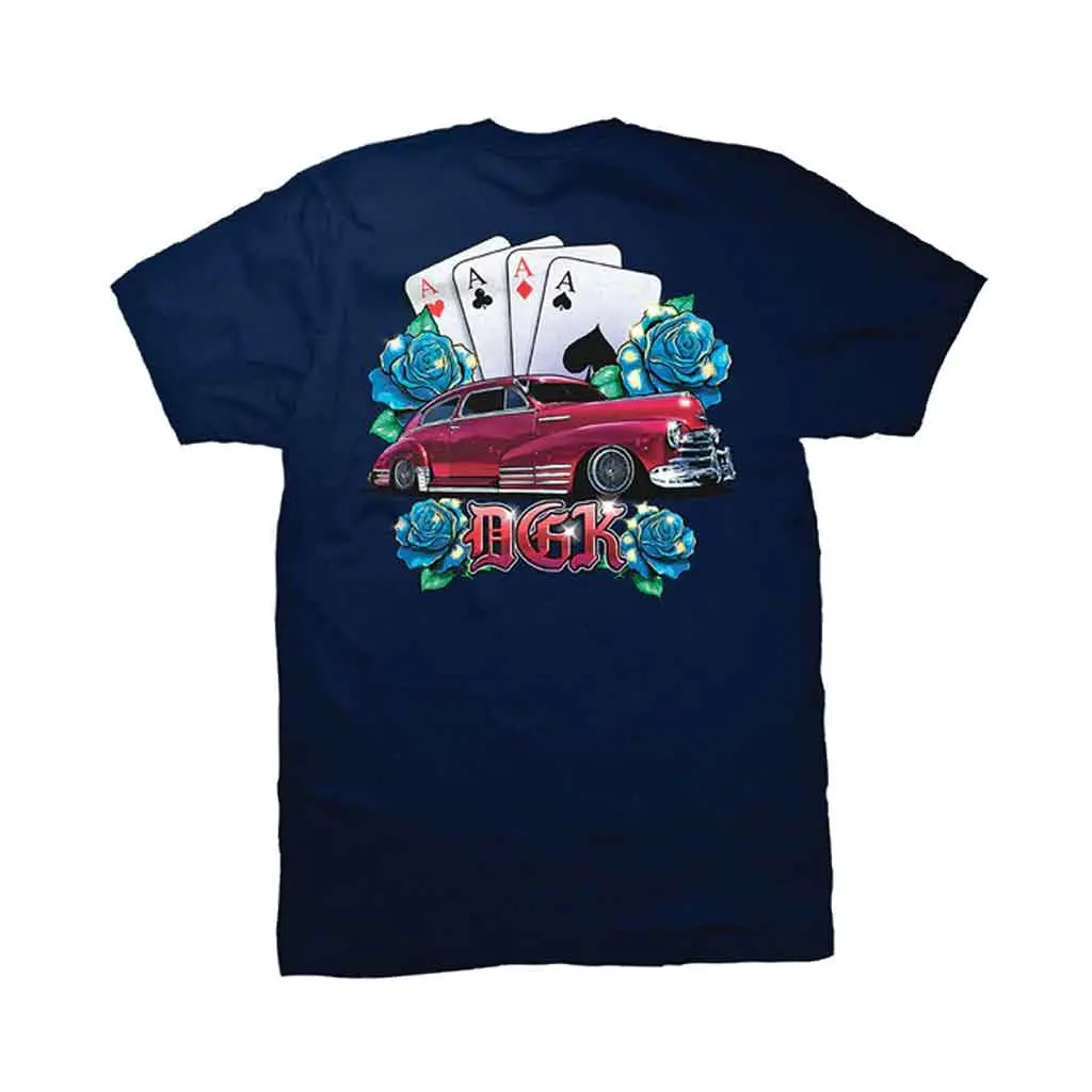 Dgk Aces S/S Tee - Navy 1