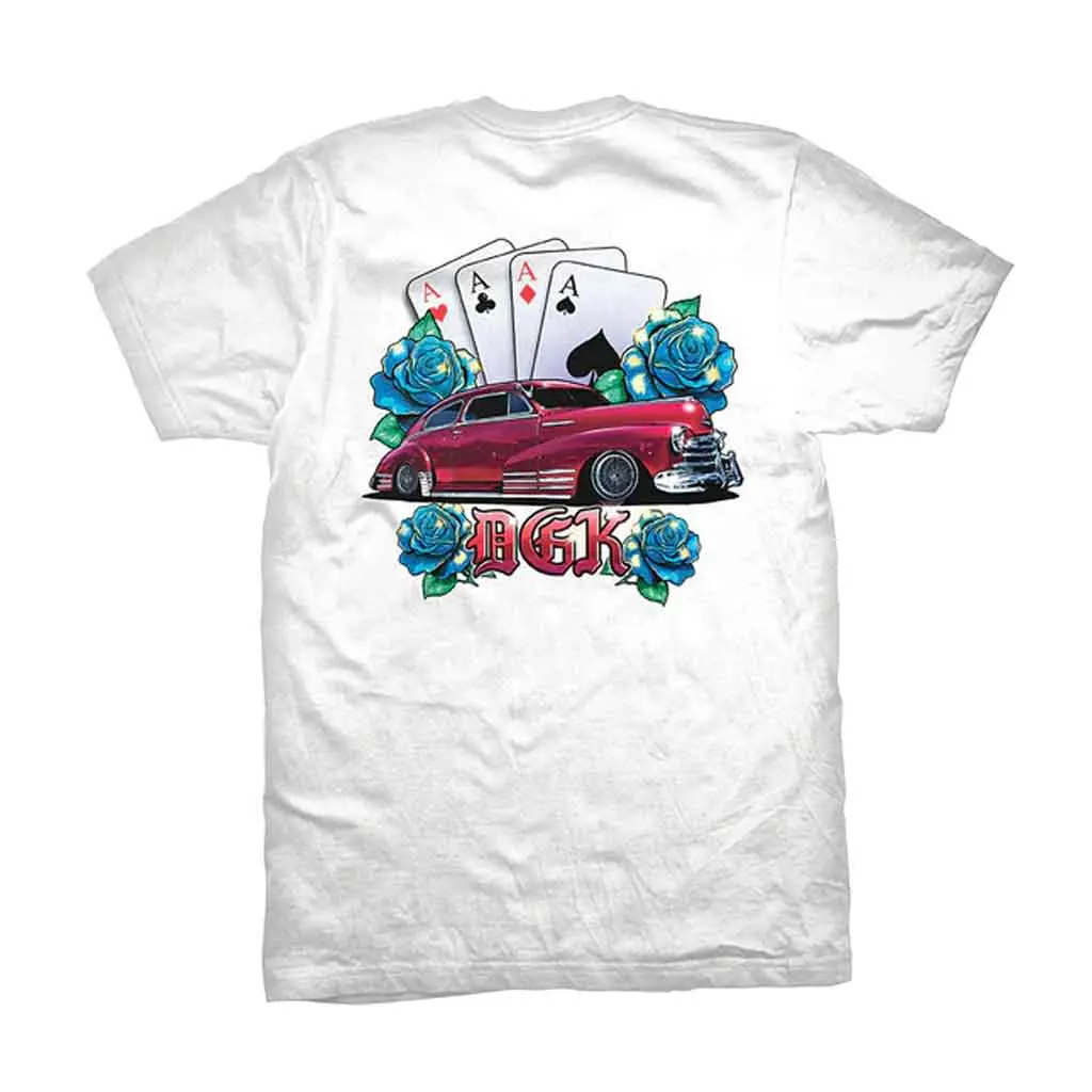 Dgk Aces S/S Tee - White 1