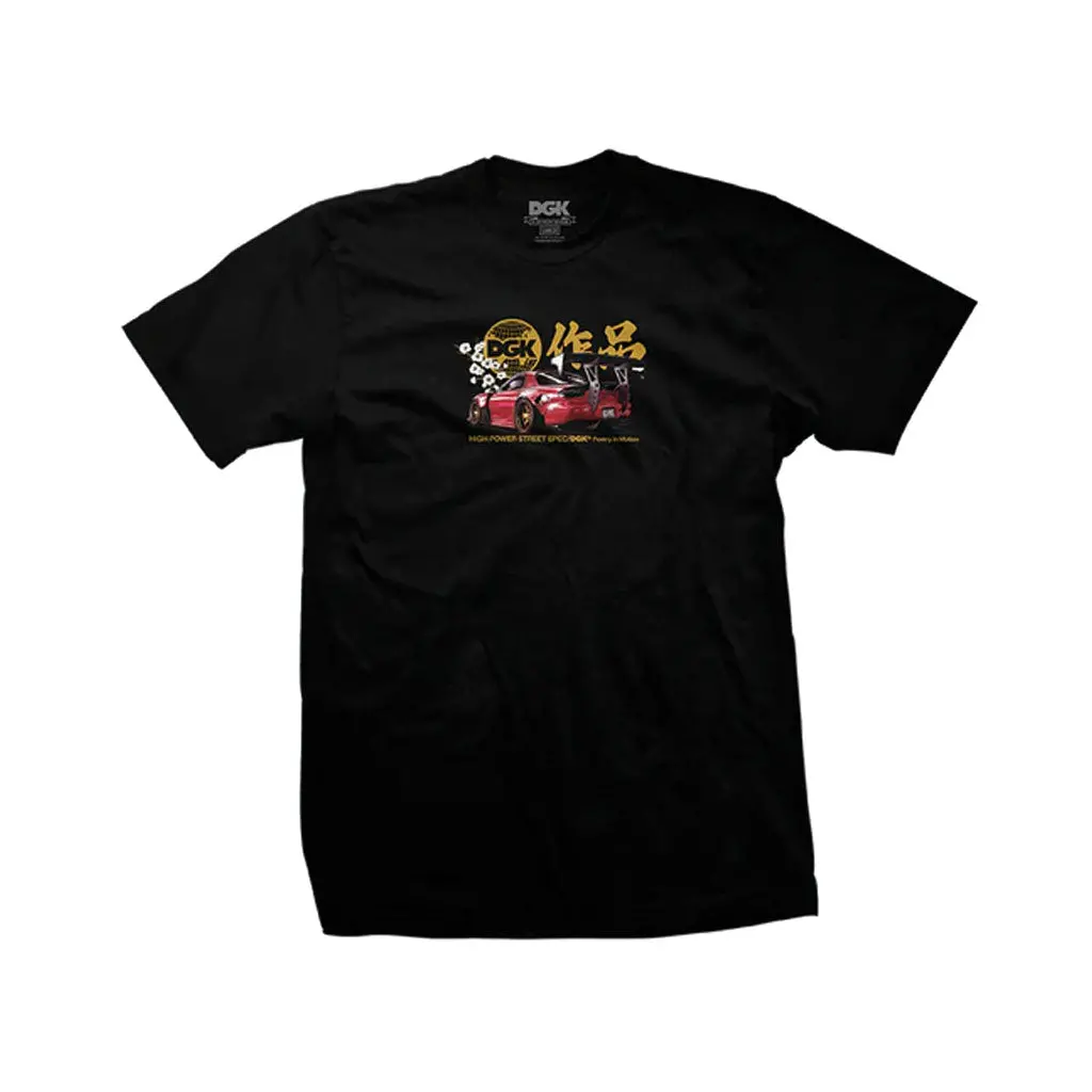 Dgk Beauty And The Beast Tee - Washed Black 1