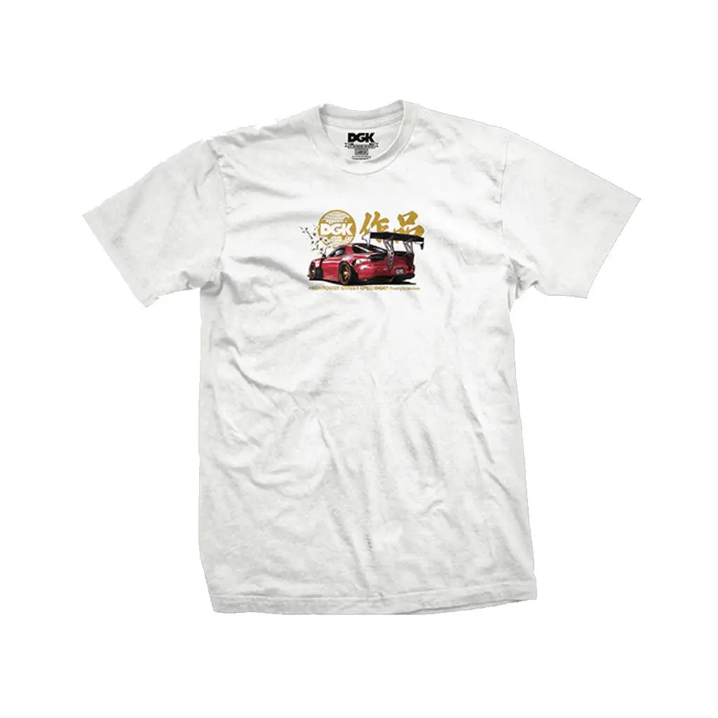 Dgk Beauty And The Beast Tee - White 1