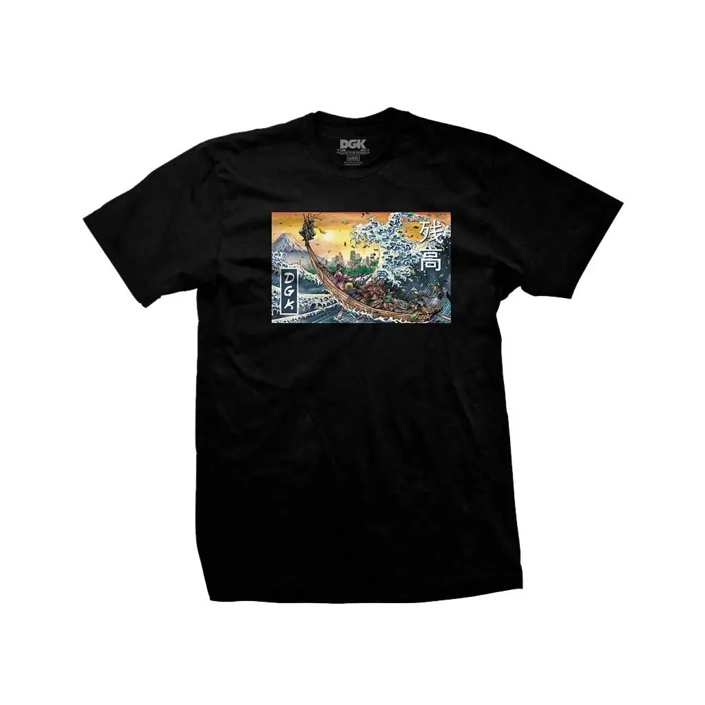 Dgk Big Timers Tee - Black 1