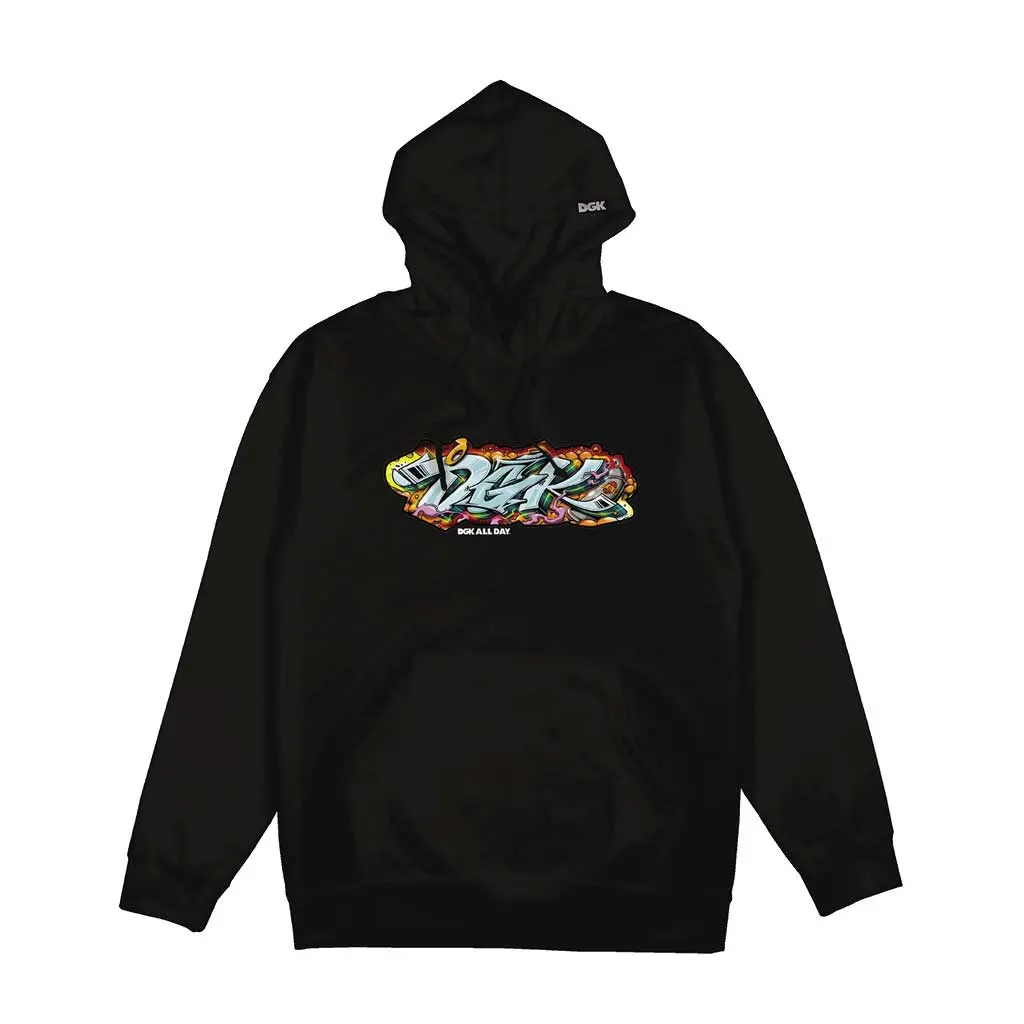 Dgk Bomb Hooded - Black 1