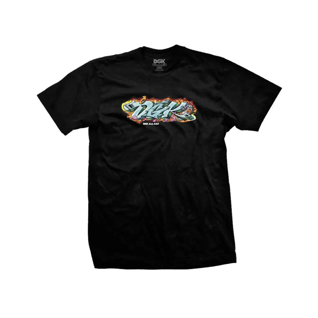 Dgk Bomb Tee - Black 1
