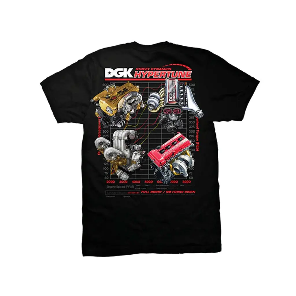 Dgk Hypertune Tee - Black 1