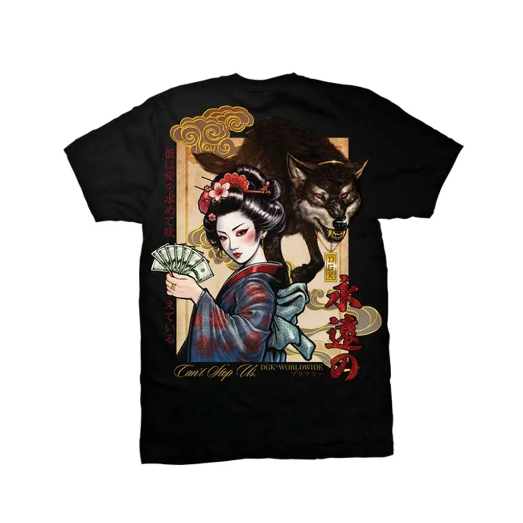 Dgk Prowler S/S Tee - Black 1