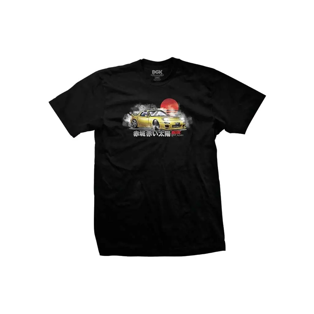Dgk Red Future Tee - Black 1