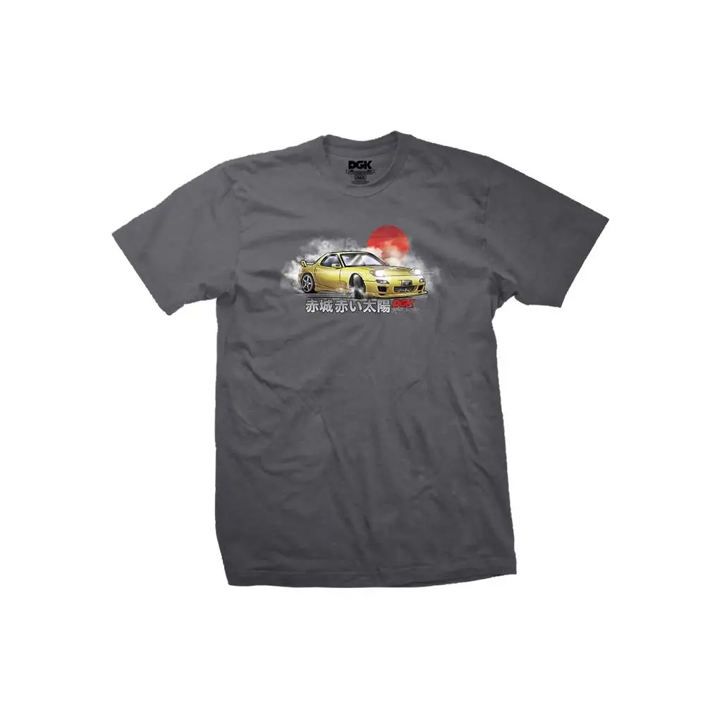 Dgk Red Future Tee - Charcoal 1