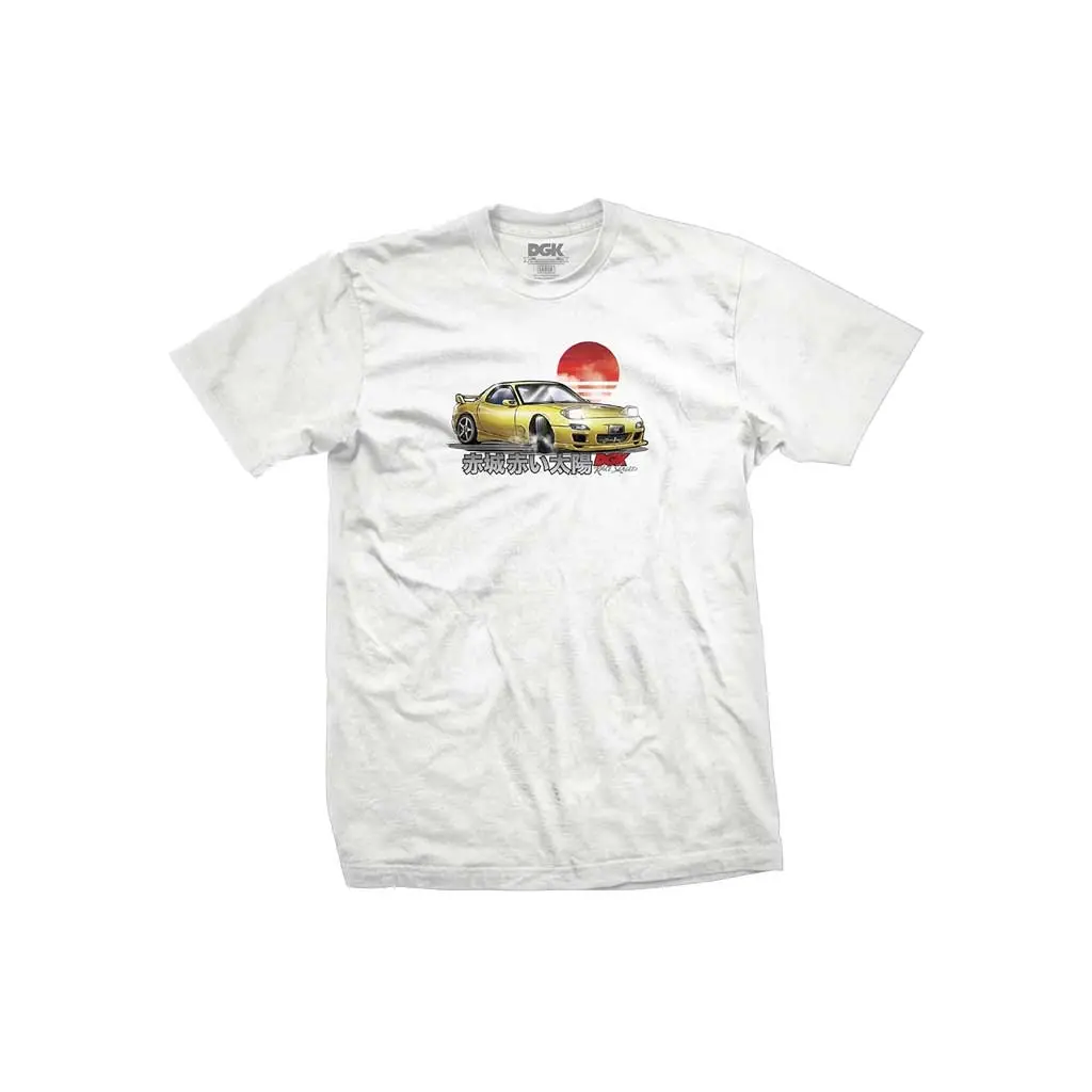 Dgk Red Future Tee - White 1