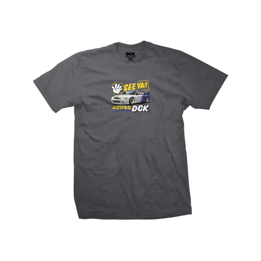 Dgk See Ya S/S Tee - Charcoal 1
