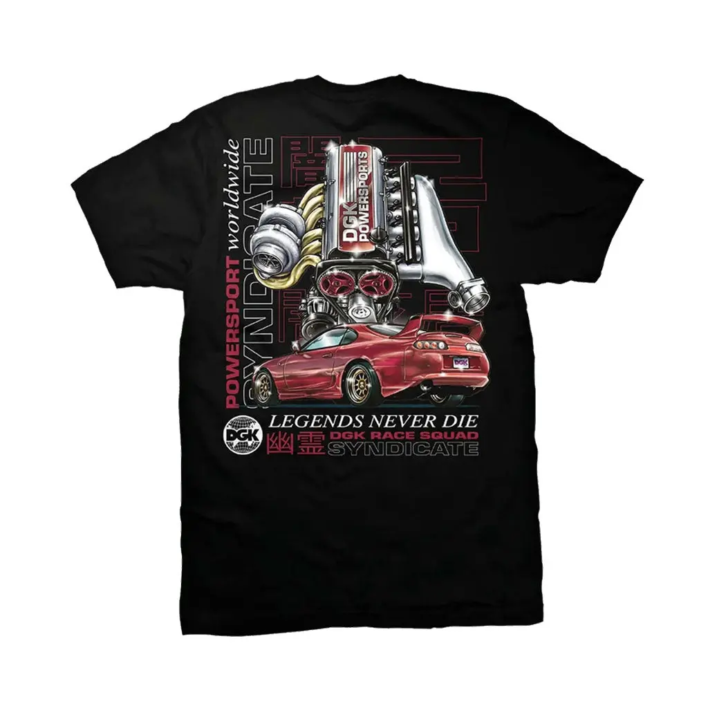 Dgk Syndicate Tee - Black 1