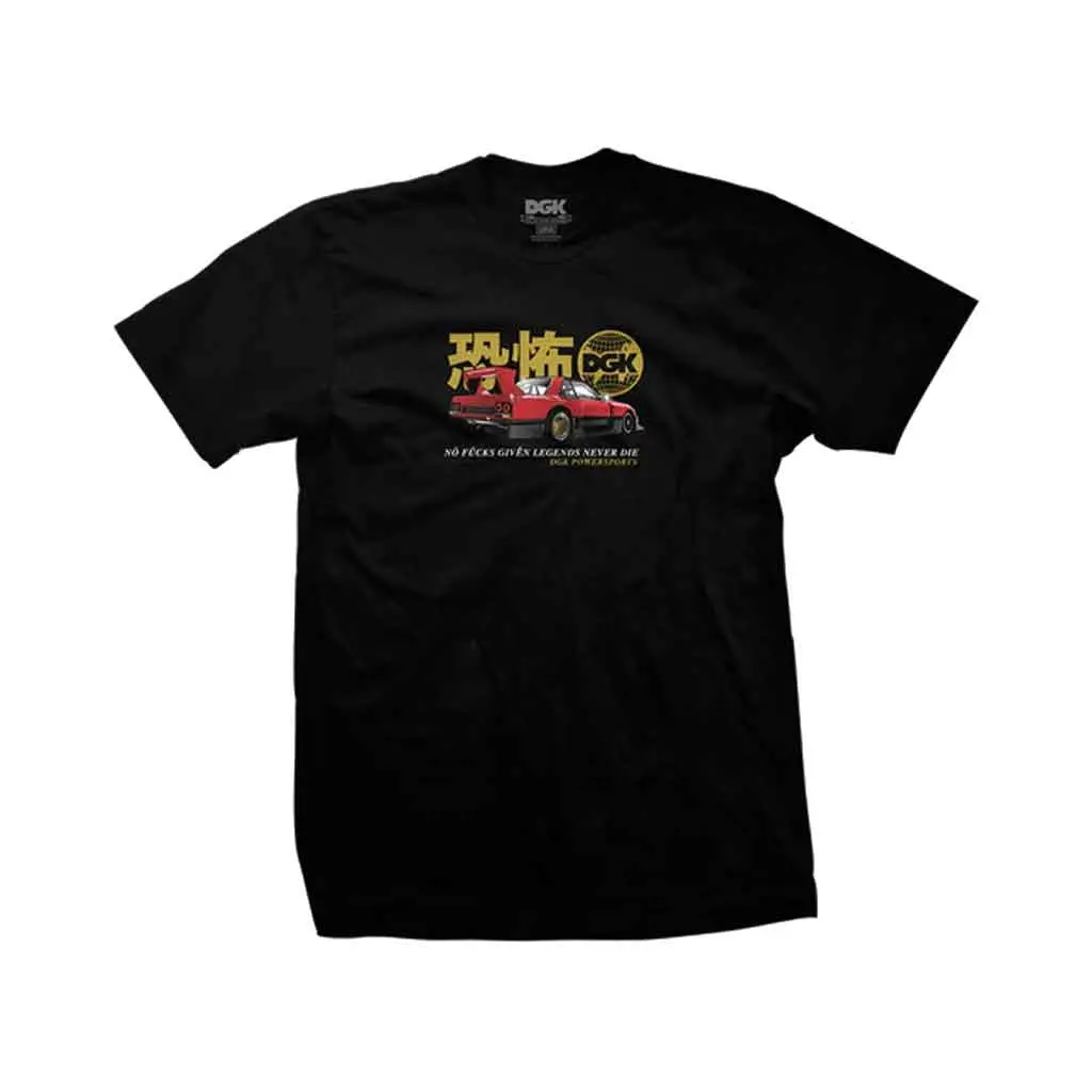 Dgk Tarmac Terror S/S Tee - Black 1