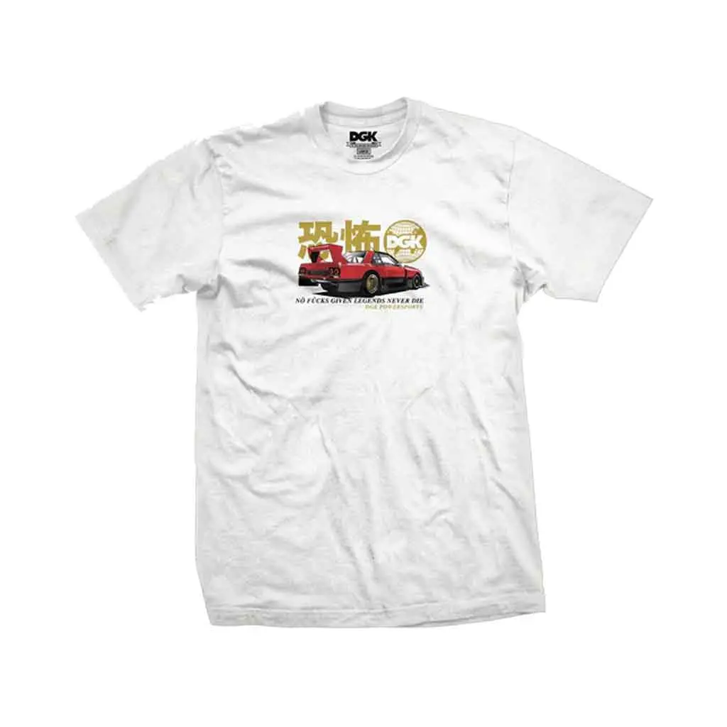 Dgk Tarmac Terror S/S Tee - White 1
