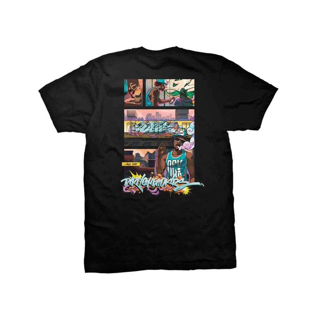 Dgk Wildside Tee - Black 1