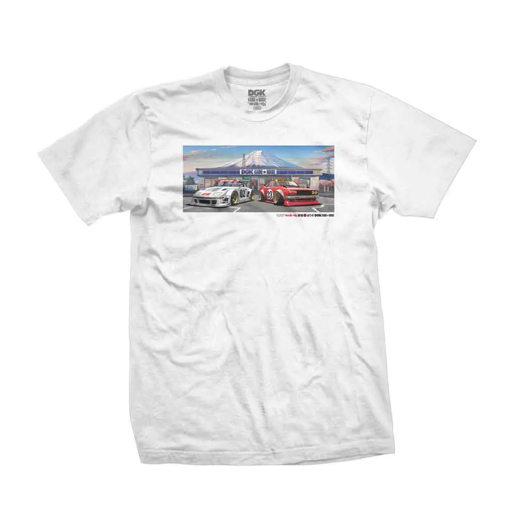 Dgk X Kaido House Konbini Ss Tee - White 1