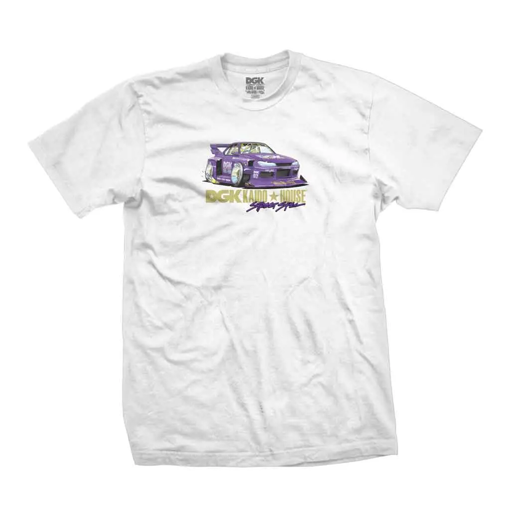 Dgk X Kaido House Roulette Racer Tee - White 1