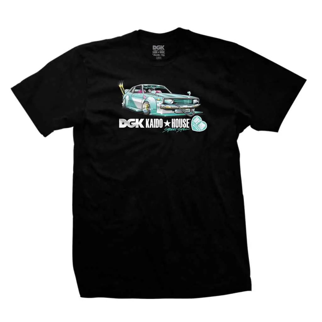Dgk X Kaido House Zokusha Ss Tee - Black 1