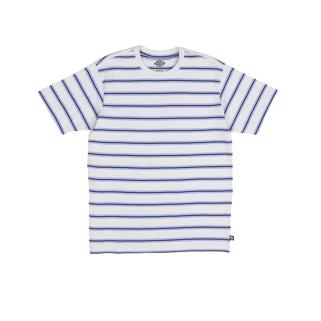 Dickies Stripe S/S Tee - Light Grey Stripe 1
