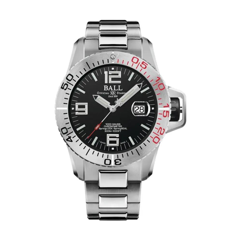 Engineer Hydrocarbon Eod Titanium 42Mm - Black On Bracelet 1