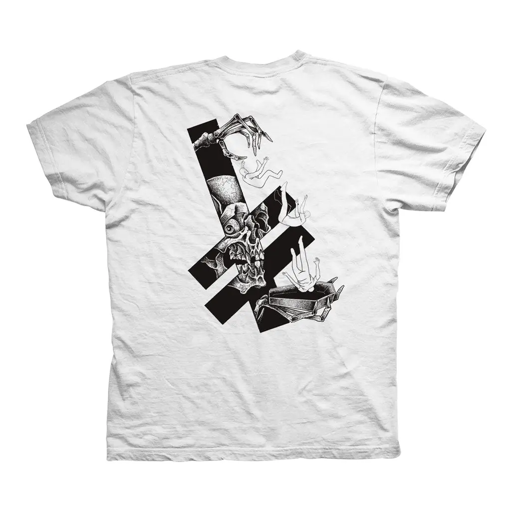 Deathwish Trapped S/S Tee - White 1