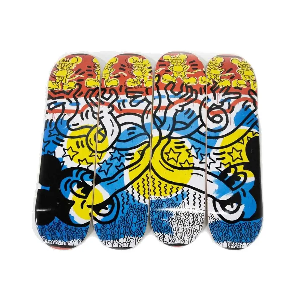 Diamond X Micket Mouse X Keith Haring Hands 4 Deck Set 1