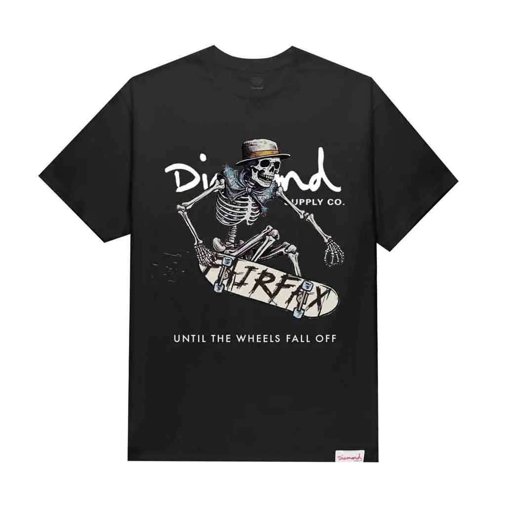 Diamond Skull Tail Grab Tee - Black 1