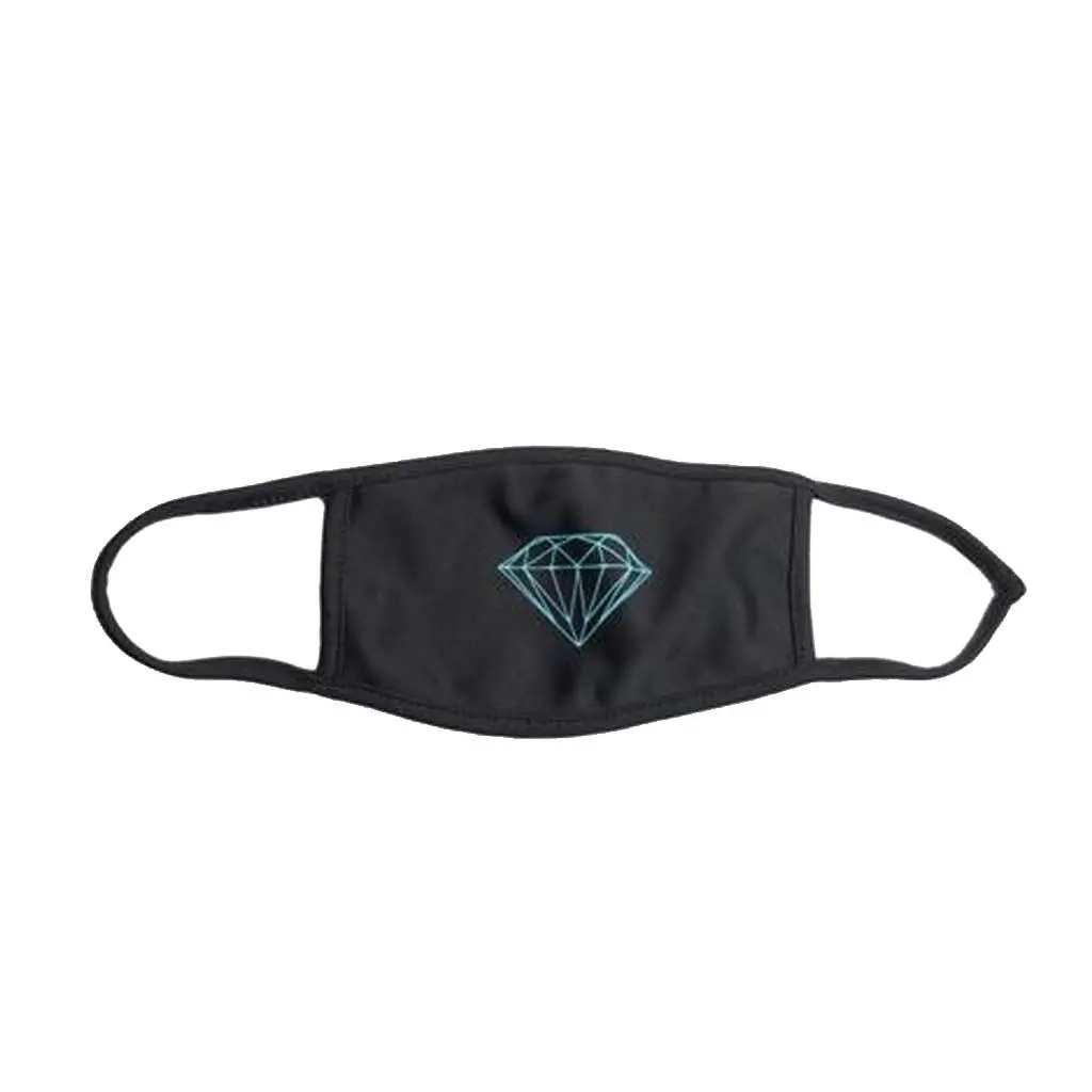 Diamond Brilliant Face Mask - Black 1