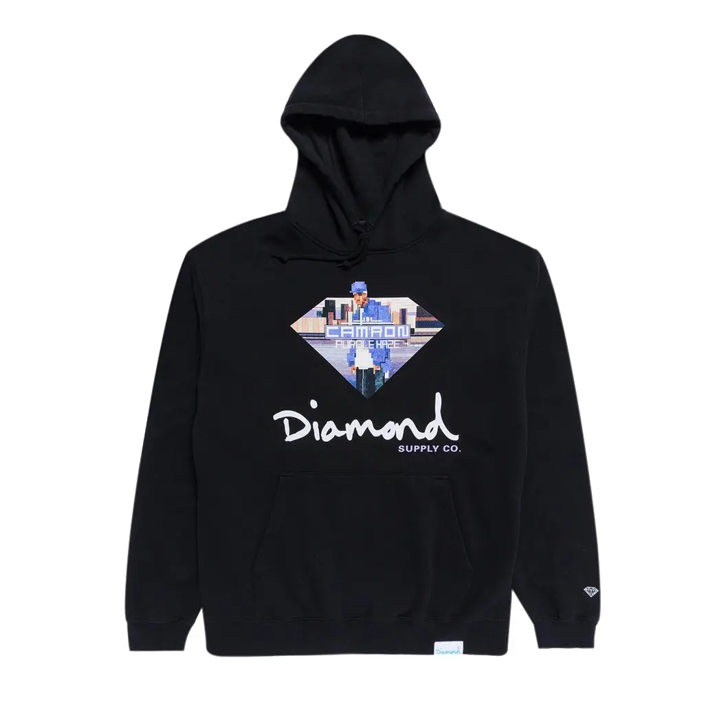 Diamond X Cam'ron Sign Hoodie - Black 1