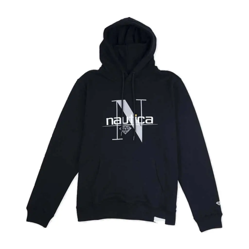 Diamond X Nautica Hoodies - Black 1