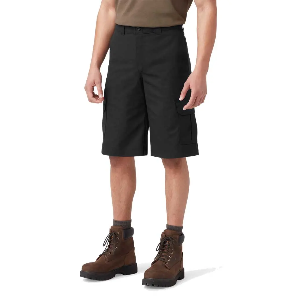 Dickies 13" Rlx Cargo Work Short - Black 1