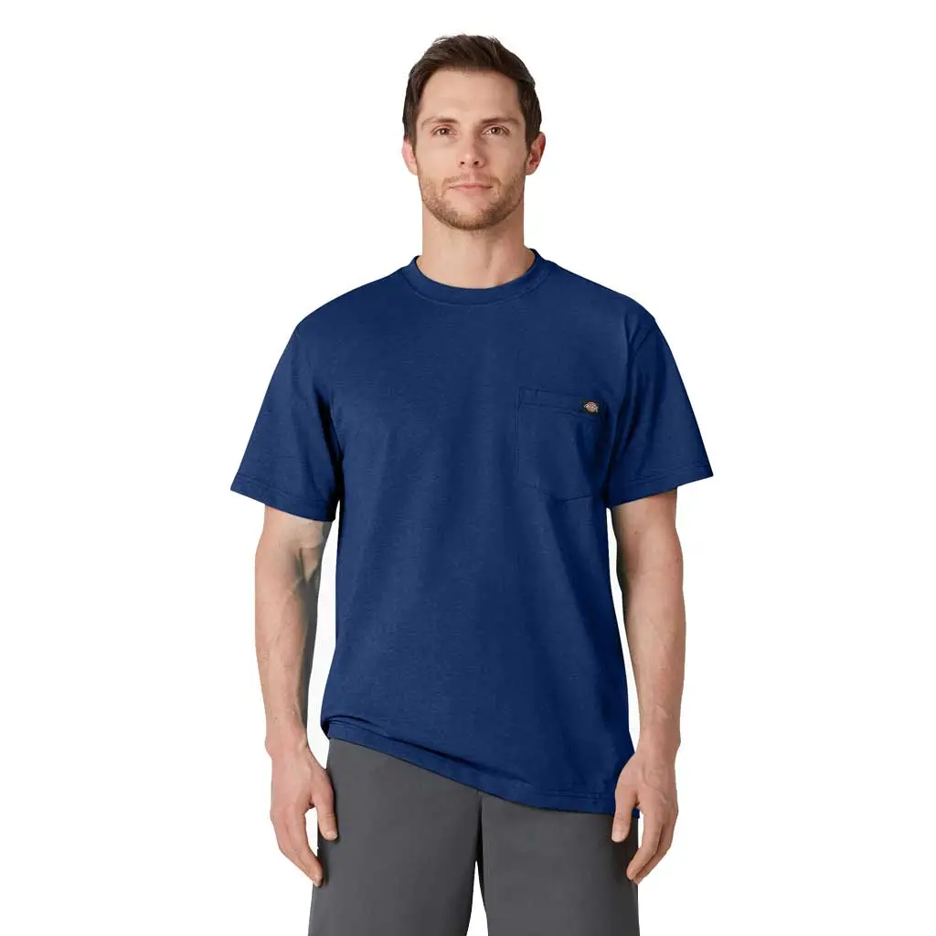 Dickies Heavy Weight Heathered Crew Pocket Tee - Limoges Heather 1