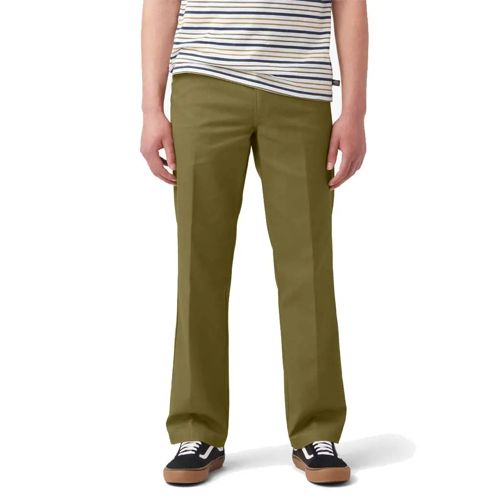 Dickies Higher Rise Classic Work Pant - Green Moss 1