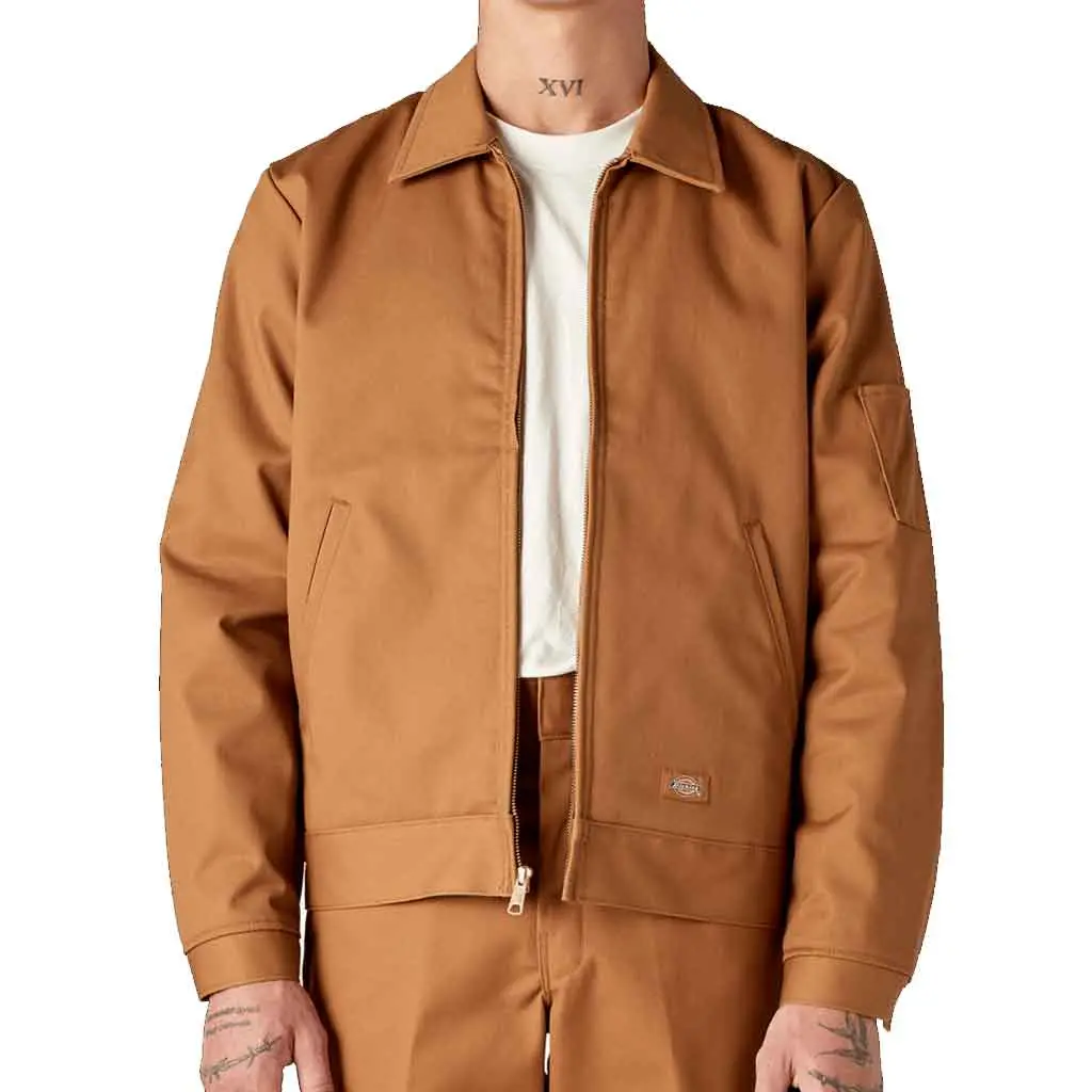 Dickies Lined Eisenhower Jacket - Brown Duck 1