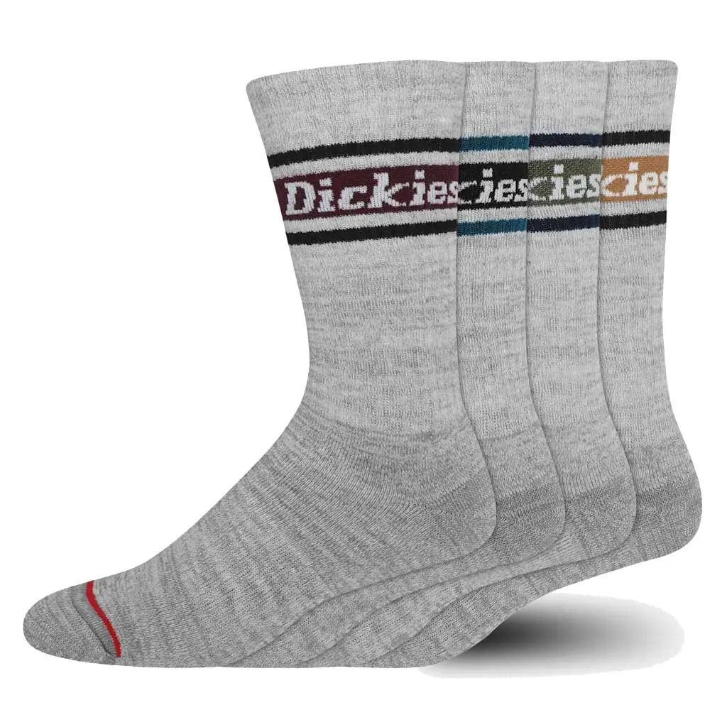 Dickies Skate Rugby Stripe Socks 4P - Grey/F Stripe 1
