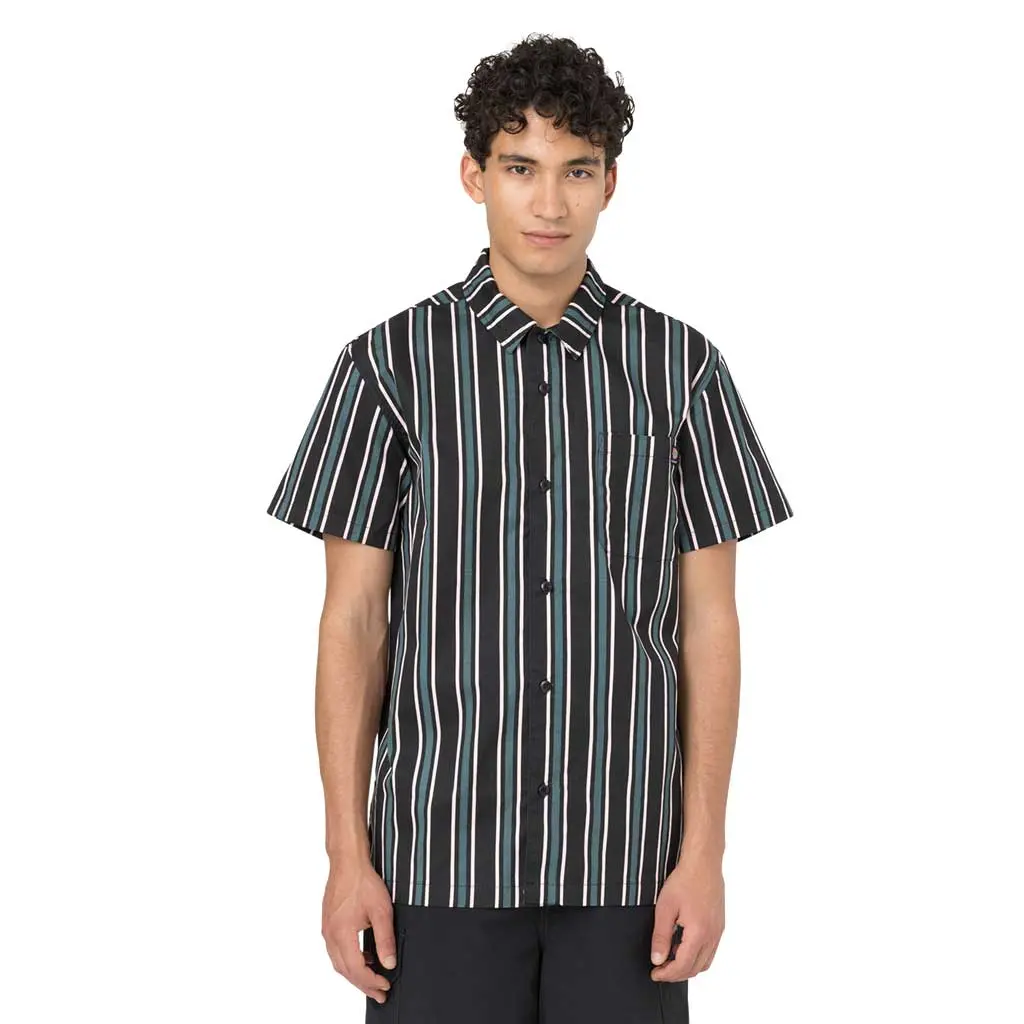 Dickies Skate Woven Shirt - Lincoln Green 1