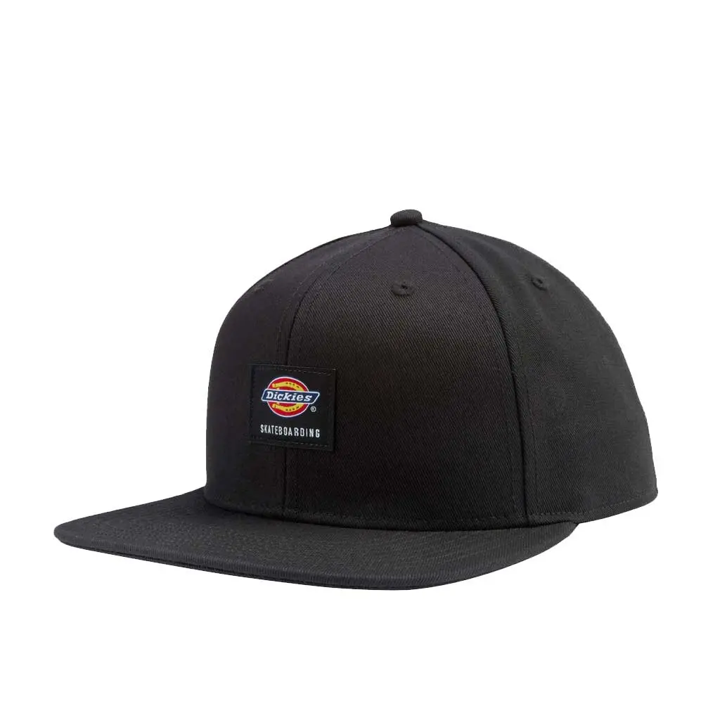 Dickies Dickies Skate Flat Bill Cap - Black 1