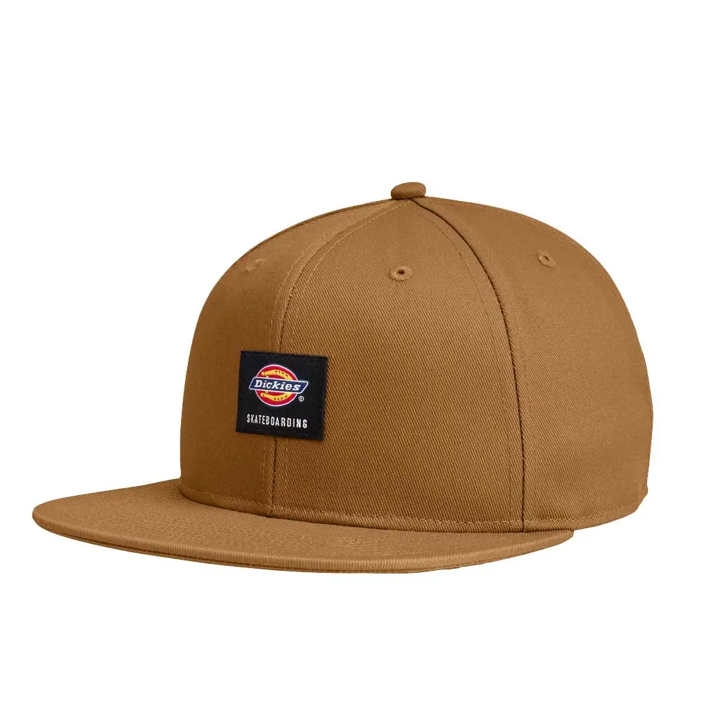 Dickies Dickies Skate Flat Bill Cap - Brown Duck 1
