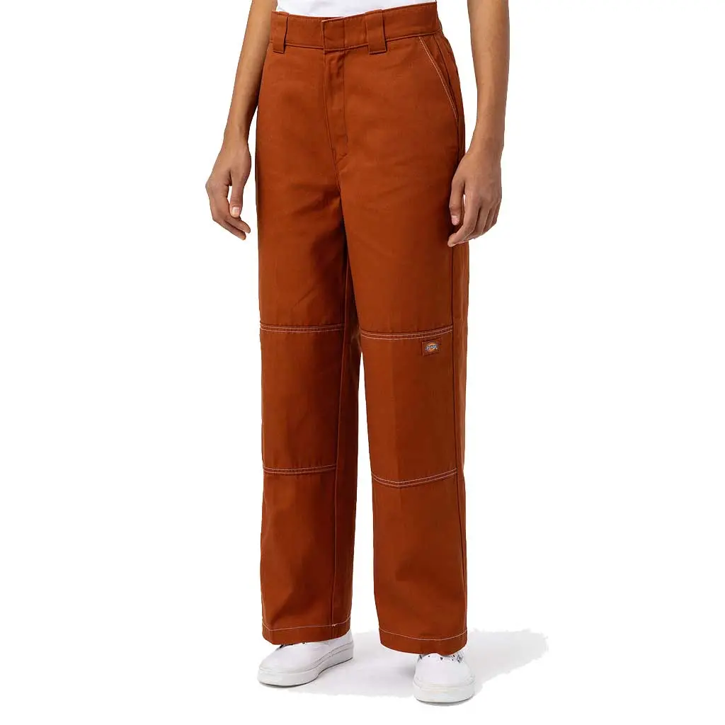 Dickies Women's Double Knee Pant - Gingerbread 1