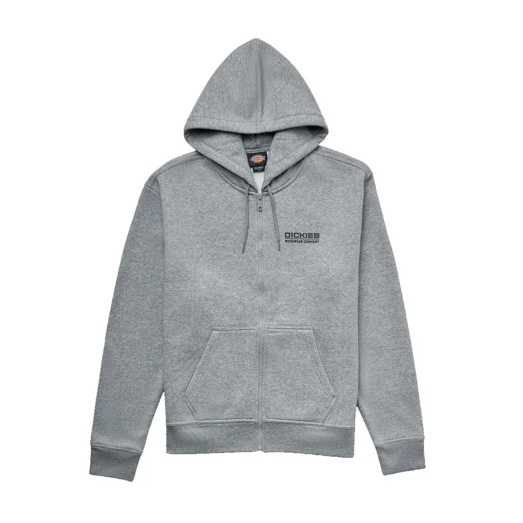 Dickies Bolivar Fullzip Hoodie - Grey Melane 1