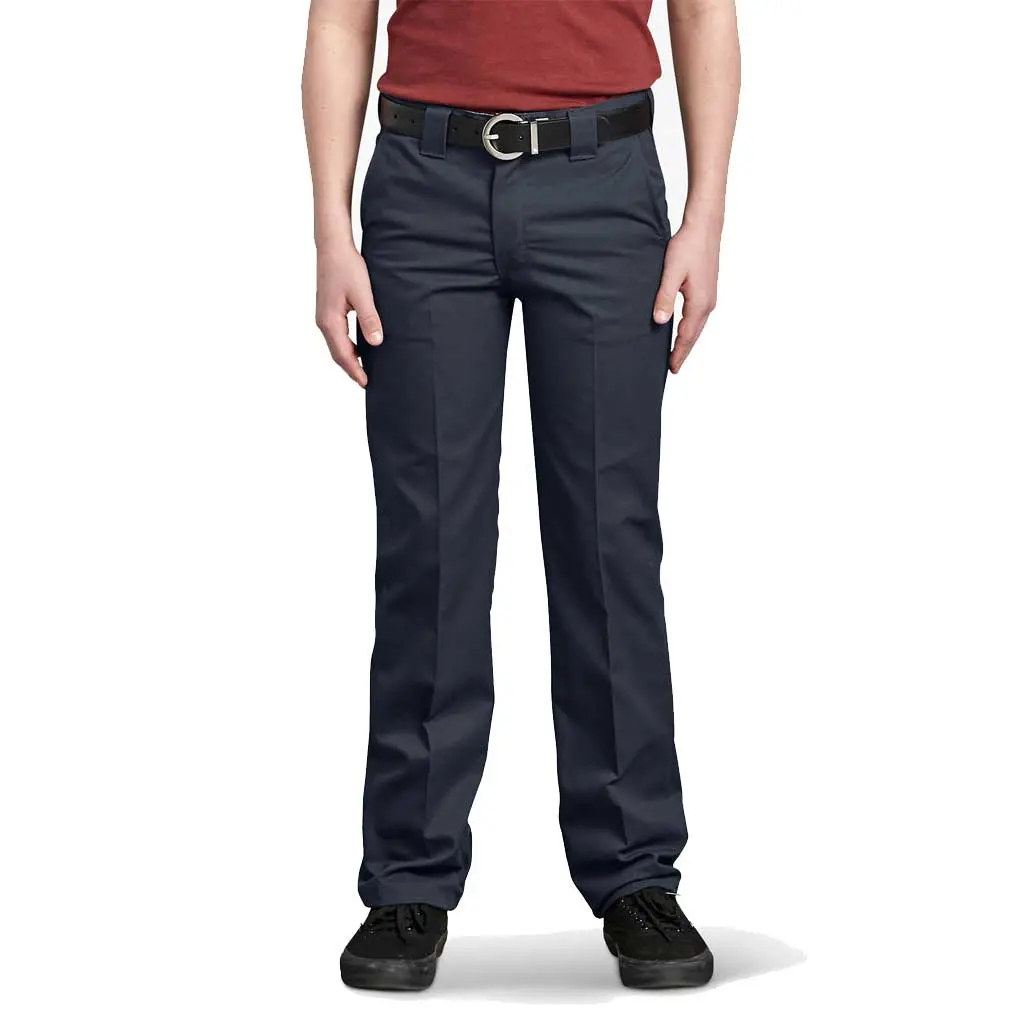 Dickies Boys Twill Pant Slim Straight - Dark Navy 1