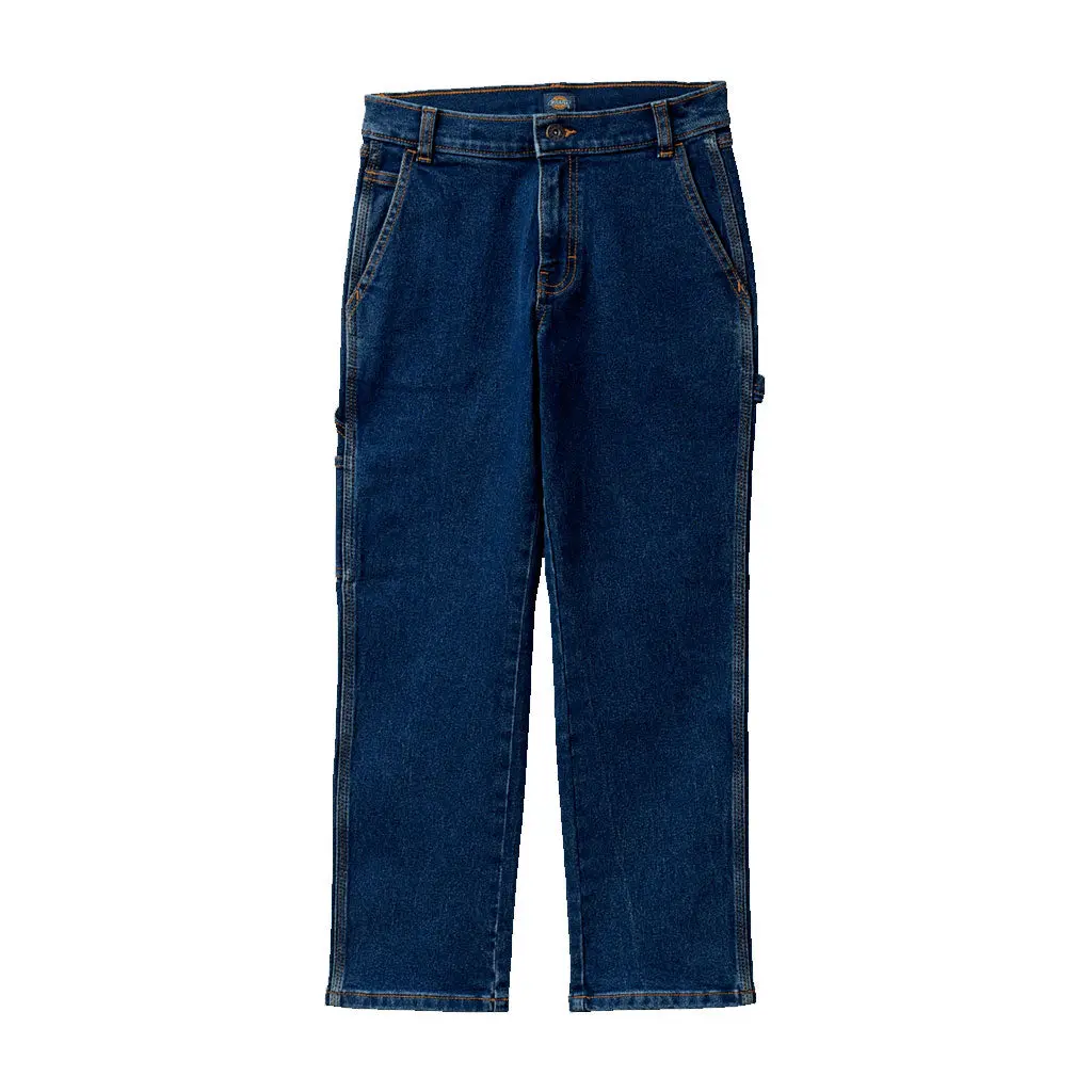 Dickies Boys Denim Carpenter Jeans - Mid Wash 1