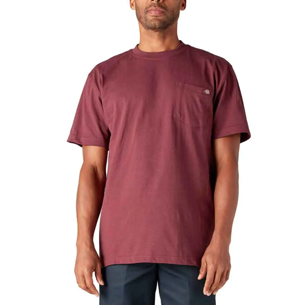 Dickies Heavy Weight Crew Pocket Tee - Burgundy 1