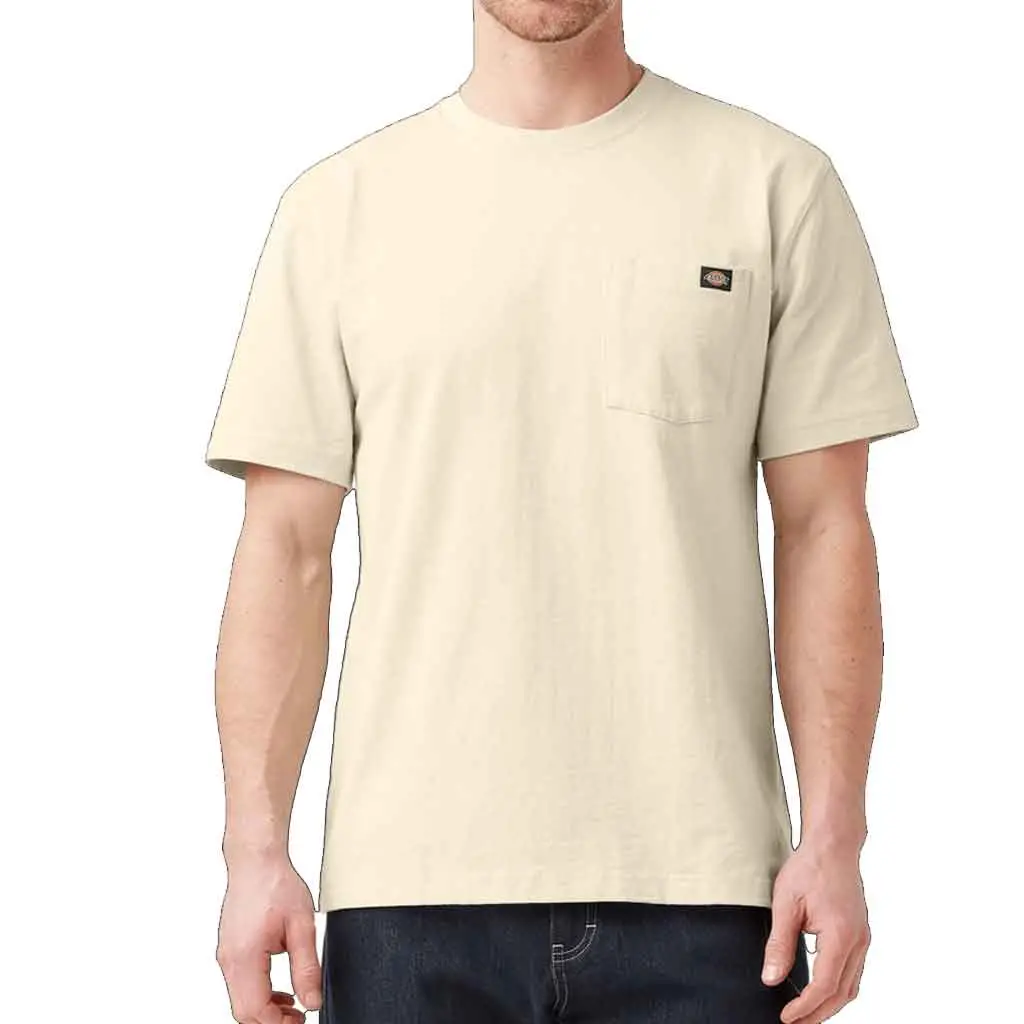 Dickies Heavy Weight Crew Pocket Tee - Natural 1