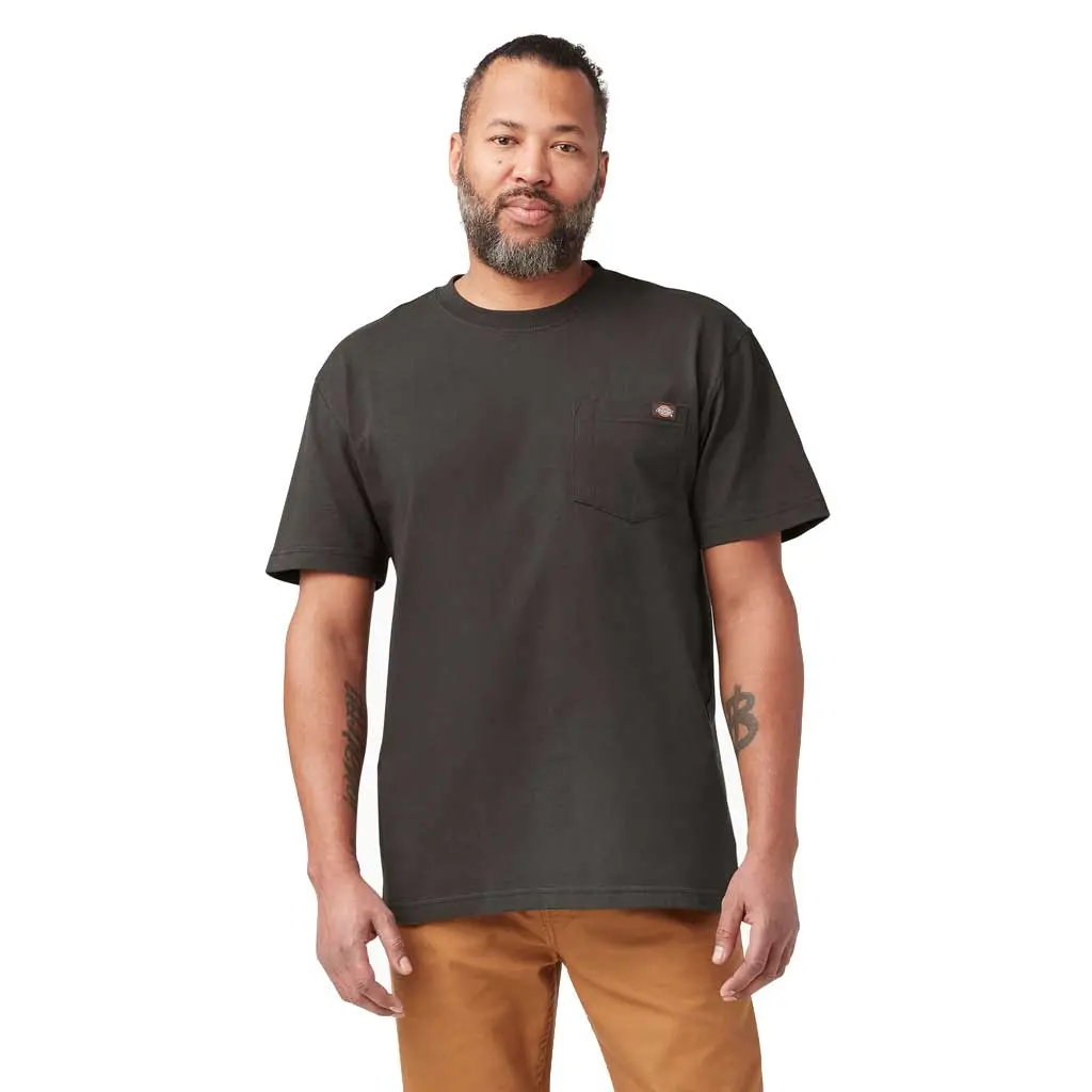 Dickies Heavy Weight Crew Pocket Tee - Chocolate Brown 1