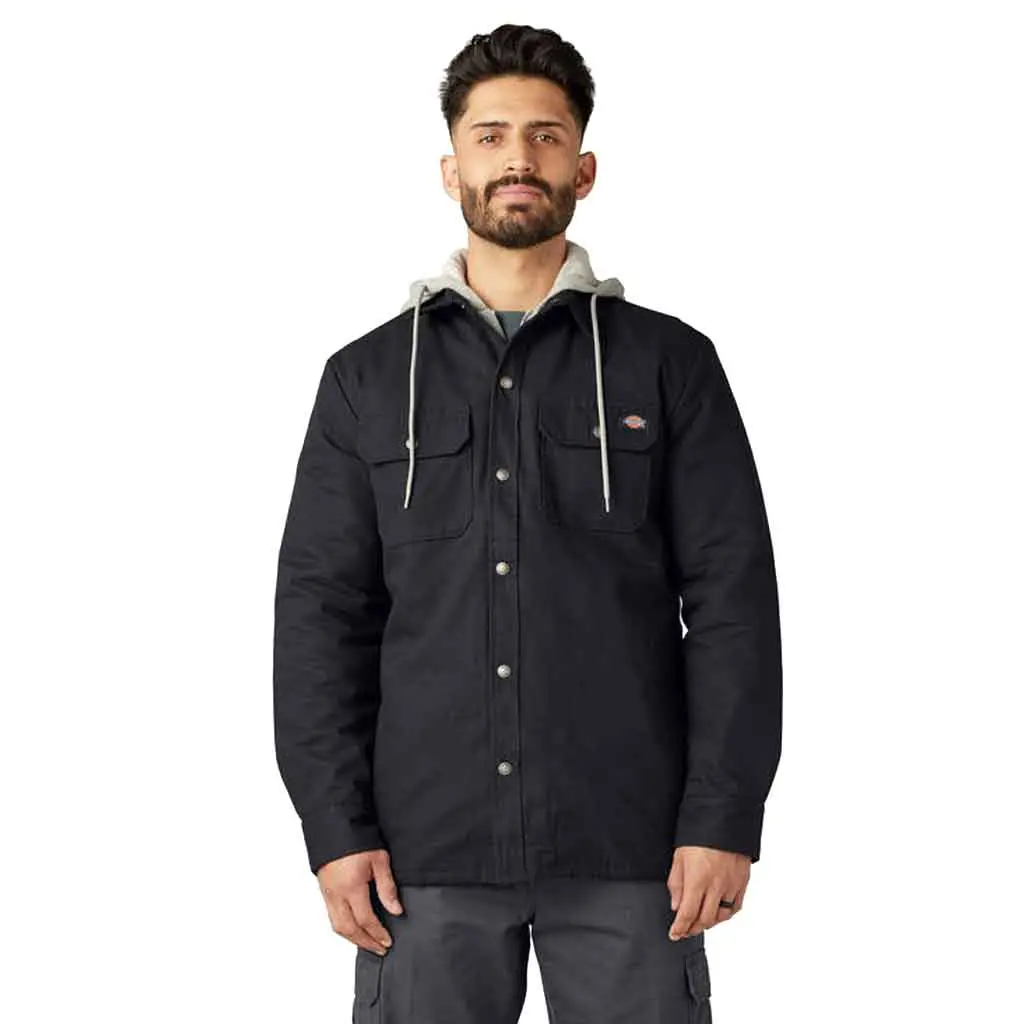 Dickies Icon Hooded Duck Qltd Jacket - Black 1