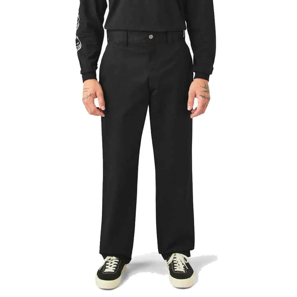 Dickies X Spitfire Flannel Cuffed Pant - Black 1