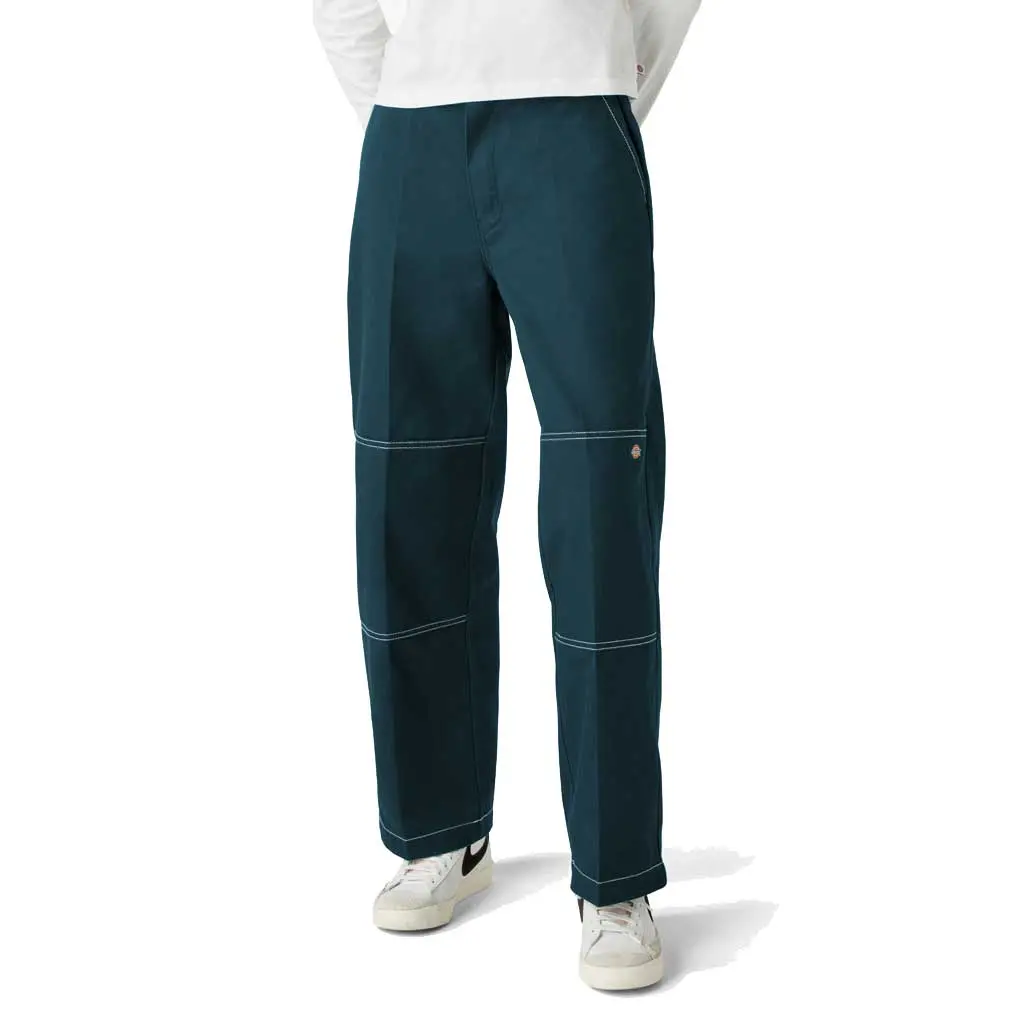 Dickies Women's Double Knee Pant - Reflect Pond 1