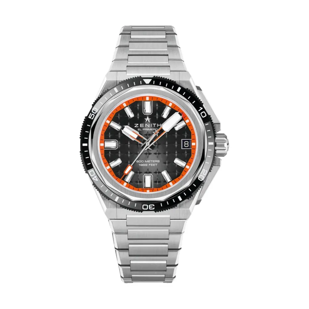Defy Extreme Diver Titanium 42.5Mm - Black On Bracelet 1