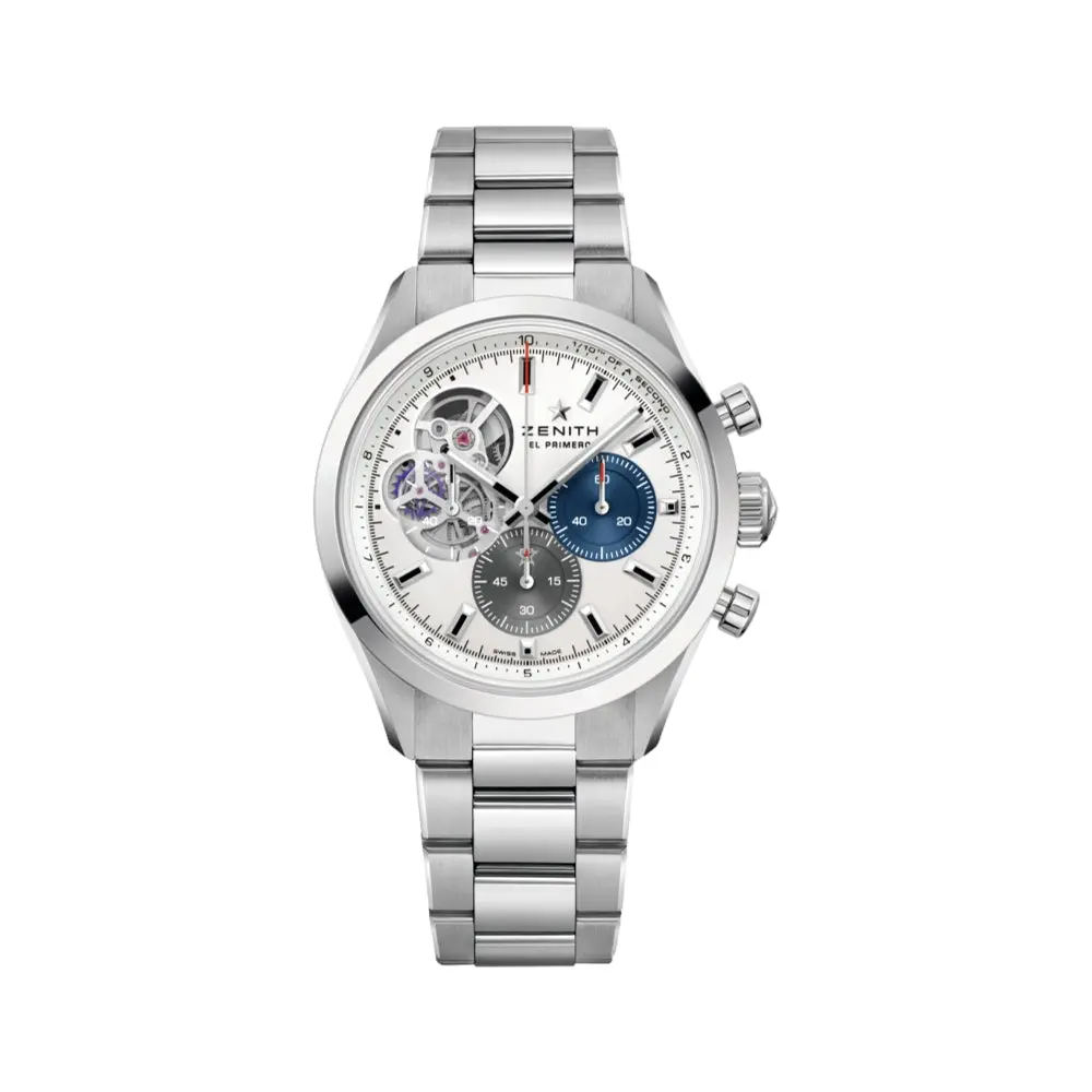 Chronomaster Open 39.5 Mm - Silver On Bracelet 1